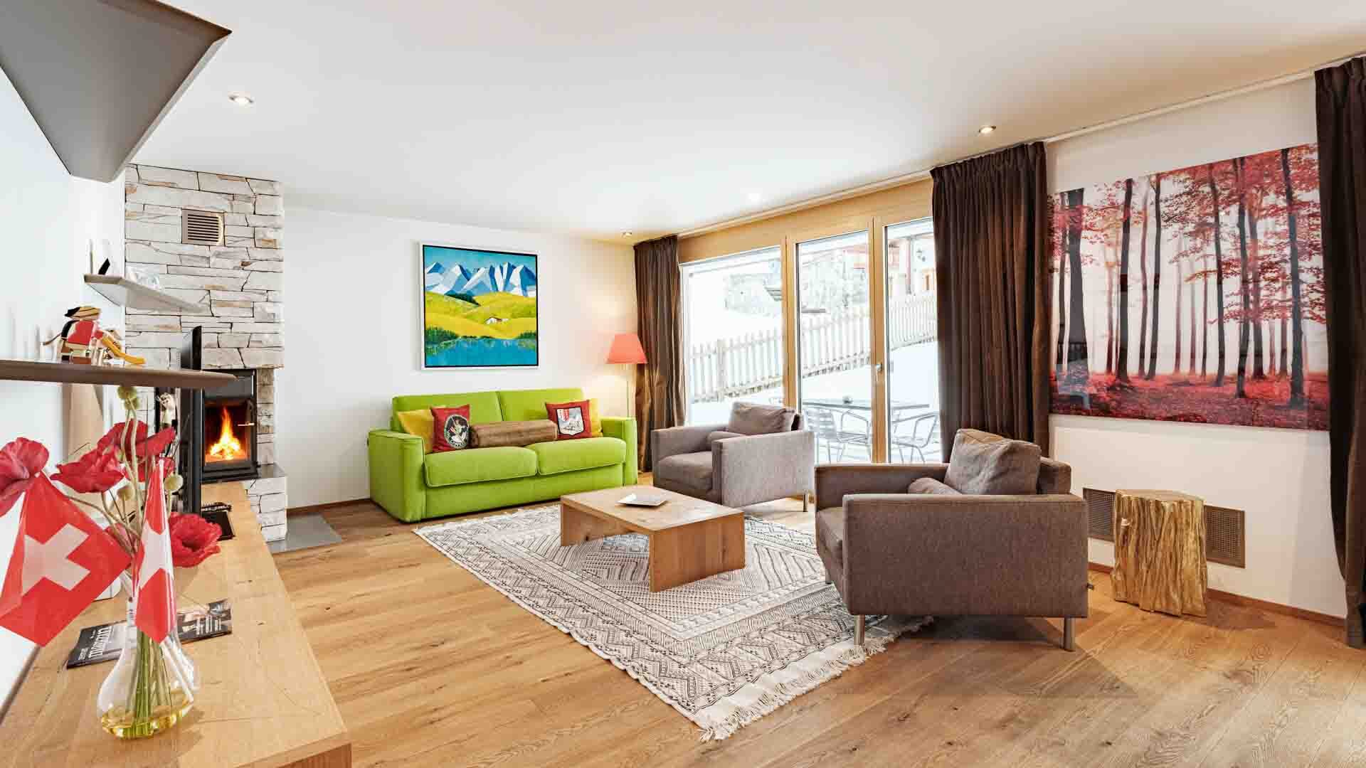 View of the living room